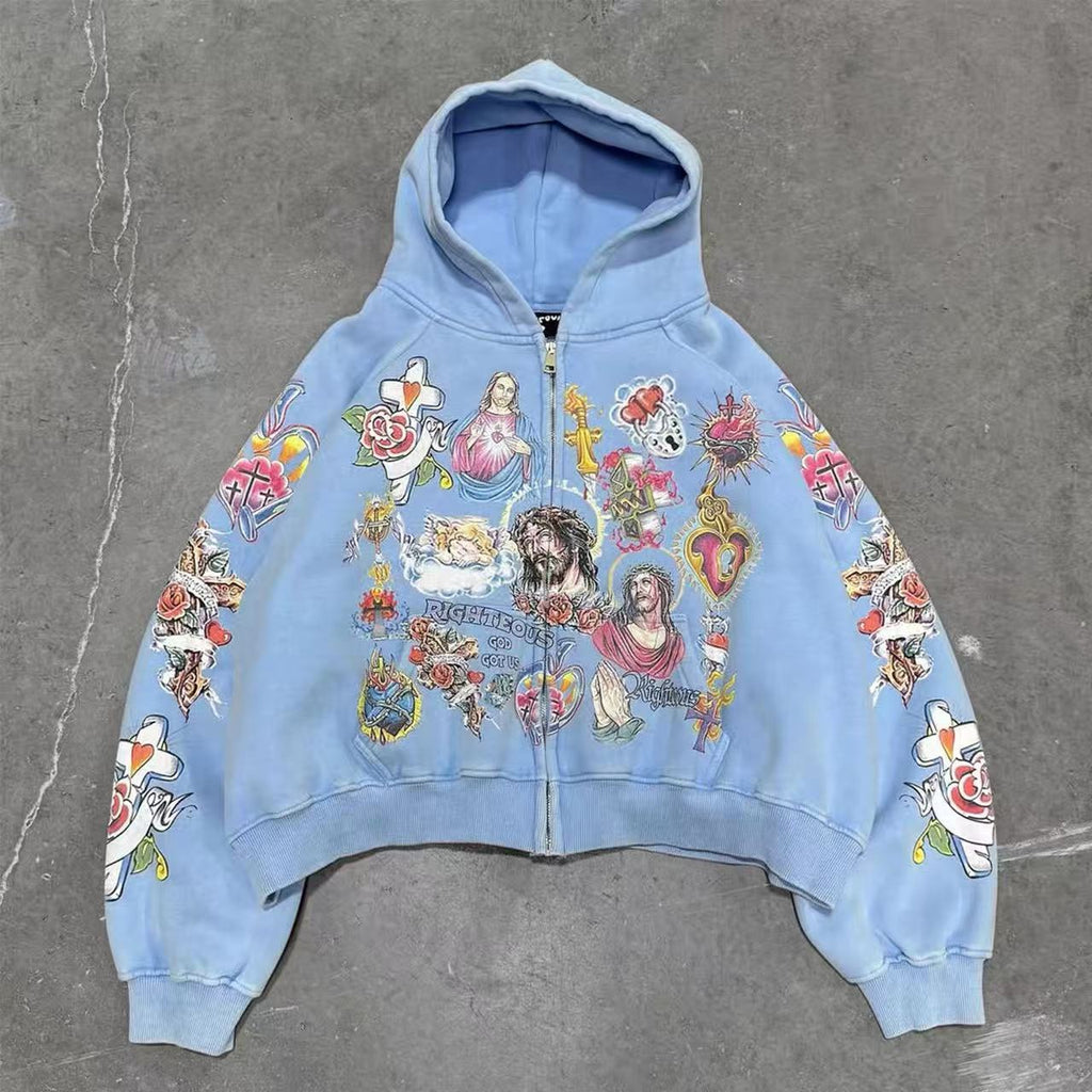 American Vintage Graphic Hoodie