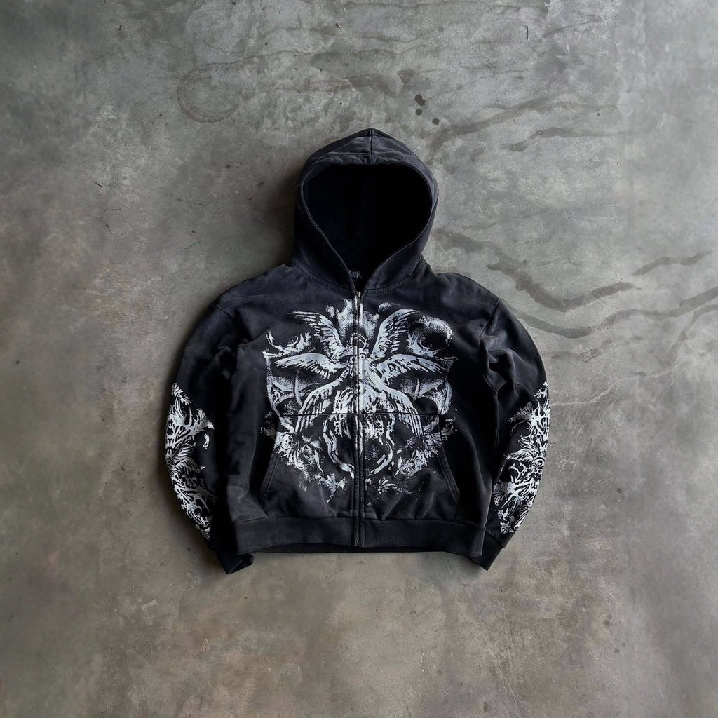 American Street Distressed Sweatshirt
