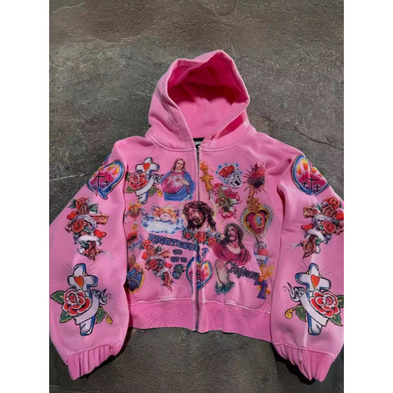 American Vintage Graphic Hoodie