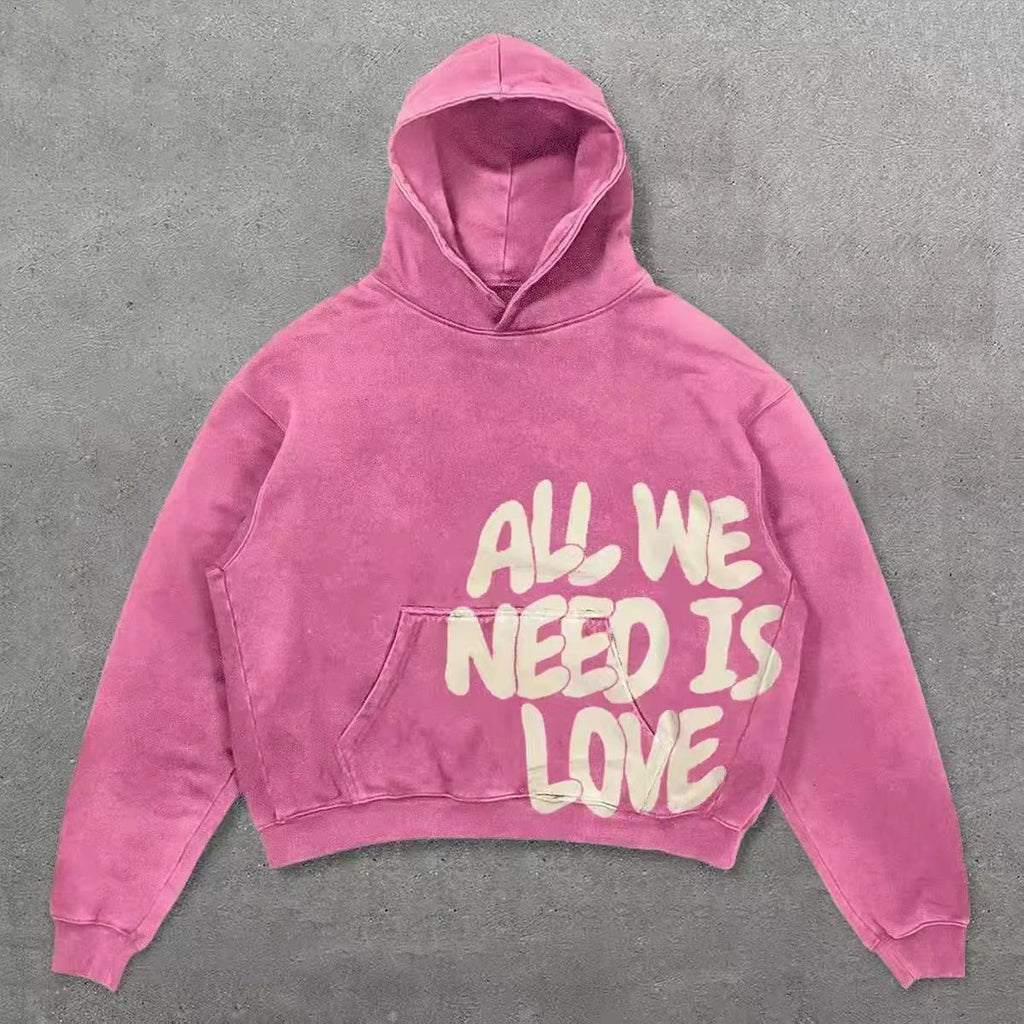 Vintage Y2K Faded Hoodie