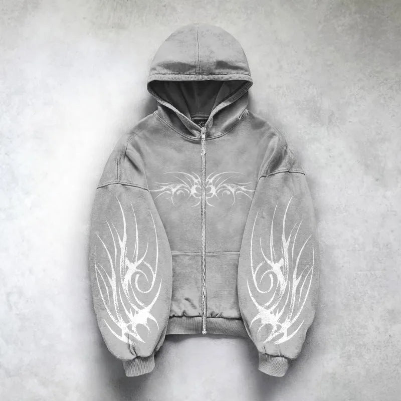 Dark Gothic Y2K Harajuku Hoodie