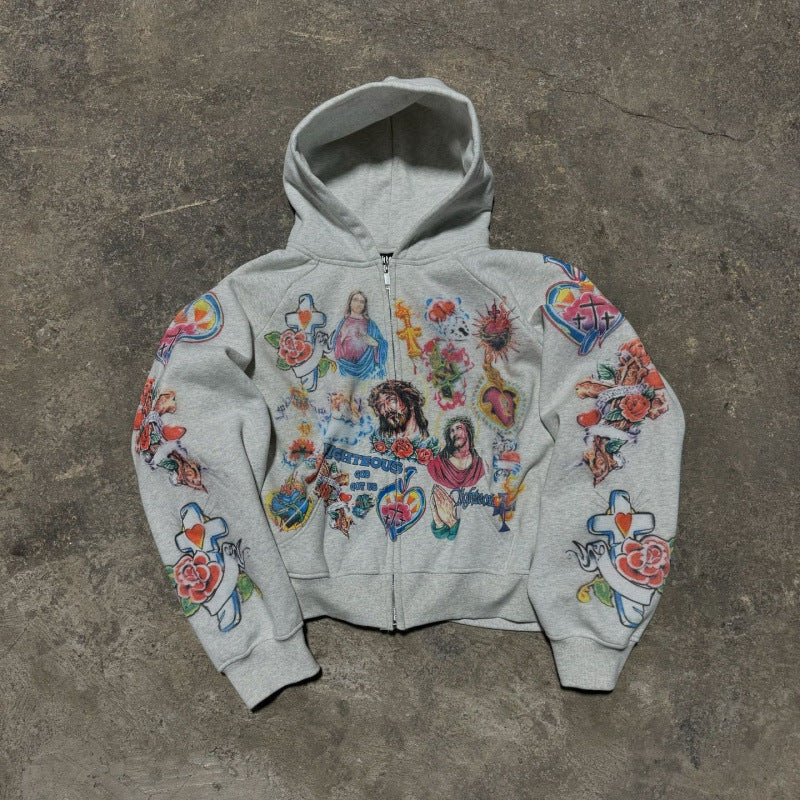 American Vintage Graphic Hoodie